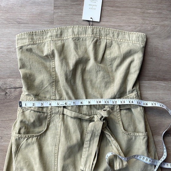 NWT Stitch and Feather Utility Cargo Jumpsuit size L - Picture 6 of 12